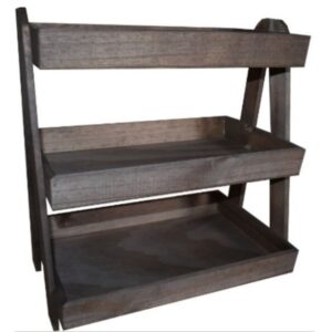 Prateleira Madeira Rustica de Mesa Md