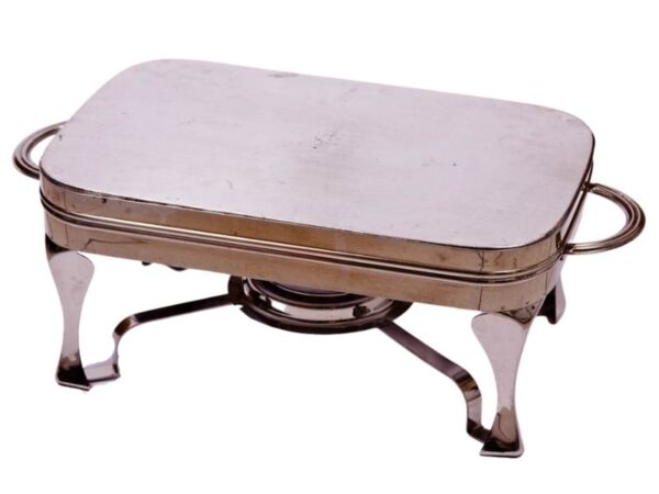 Rechaud Inox Chapa Retangular