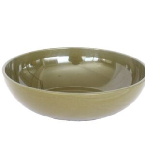 Saladeira Melamina Oval Funda Marrom Md