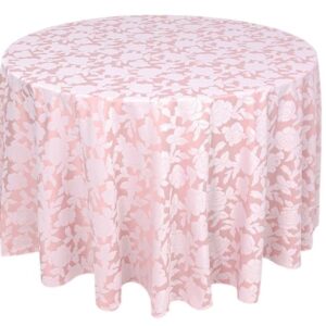 Toalha Aparador Jacquard Floral Goiaba 2.80