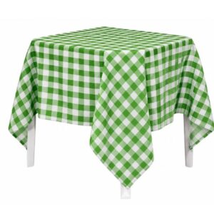 Xale Xadrez Verde e Branco 1.50