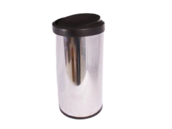Lixeira Inox Basculante C/Tampa