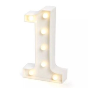 Número Led 1