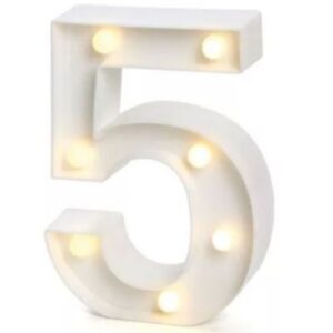 Número Led 5