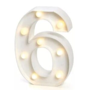 Número Led 6