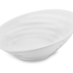 Saladeira Melamina Circles Oval Extra Gr