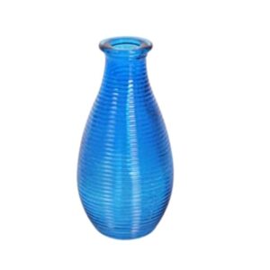 Vaso Vidro Azul Escuro Pq