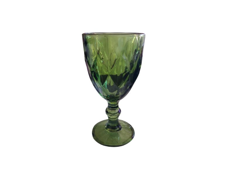 Taça Diamond Água Verde (Dúzia)