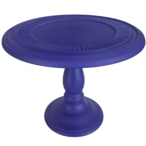 Prato Bolo Cerâmica Redondo Violeta Fosco Gr