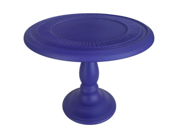 Prato Bolo Cerâmica Redondo Violeta Fosco Gr