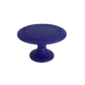 Prato Bolo Cerâmica Redondo Violeta Fosco Pq