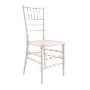Cadeira Tiffany Branco Perolado
