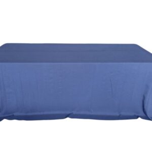 Toalha Banquete Crepe Azul Marinho 3.80x2.60