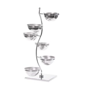Suporte C/ 6 Bowls Alumínio