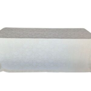 Toalha Banquete Jacquard Floral Pérola 3.80x 2.60