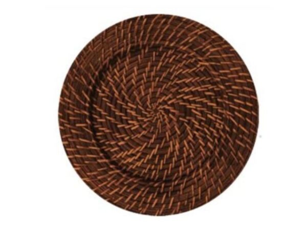 Sousplat Rattan Redondo