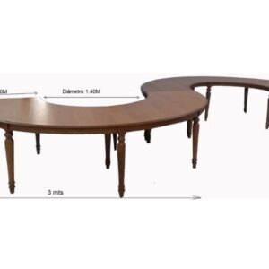 Mesa Madeira Romana