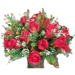 Arranjo Flores Rosa Vermelha Pq