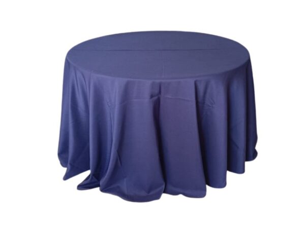 Toalha Aparador Crepe Azul Marinho 2.80