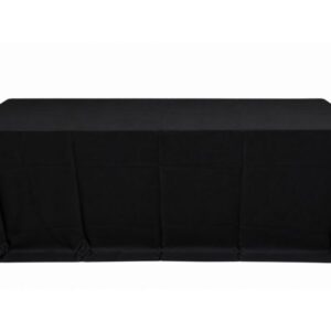 Toalha Banquete Linho Preta 3.80x2.60