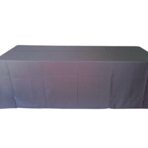 Toalha Banquete Linho Preta 3.80x2.60