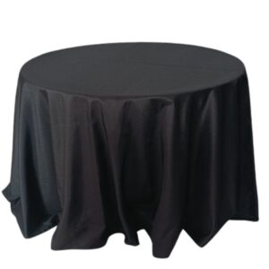 Toalha Aparador Linho Preta 2.80