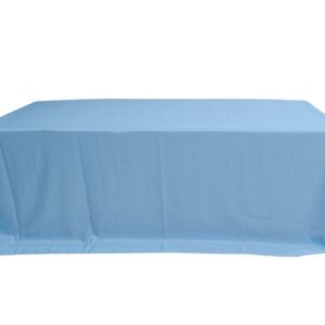 Toalha Banquete Linho Azul Claro 3.80x2.60