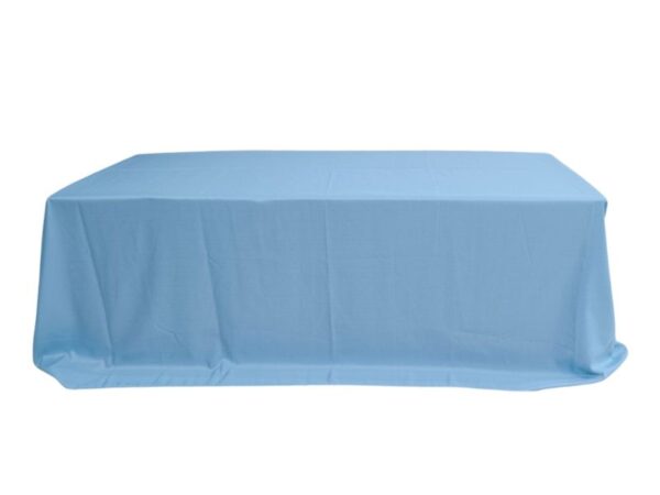 Toalha Banquete Linho Azul Claro 3.80x2.60