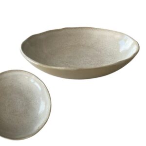 Prato Fundo Orgânico Bege