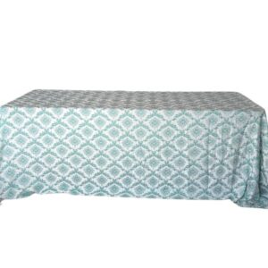 Toalha Banquete Adamascado Imperial Azul Claro 3.80x2.60