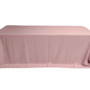 Toalha Banquete Linho Rosa Nude 3.80x2.60