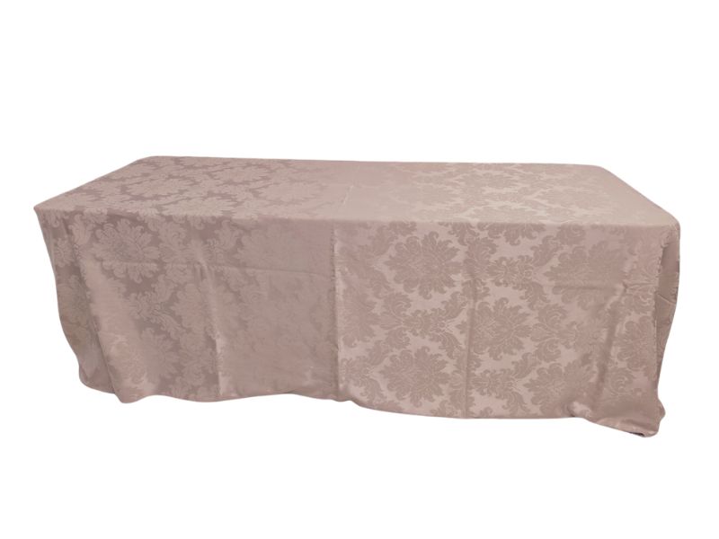 Toalha Banquete Adamascado Imperial Capuccino
